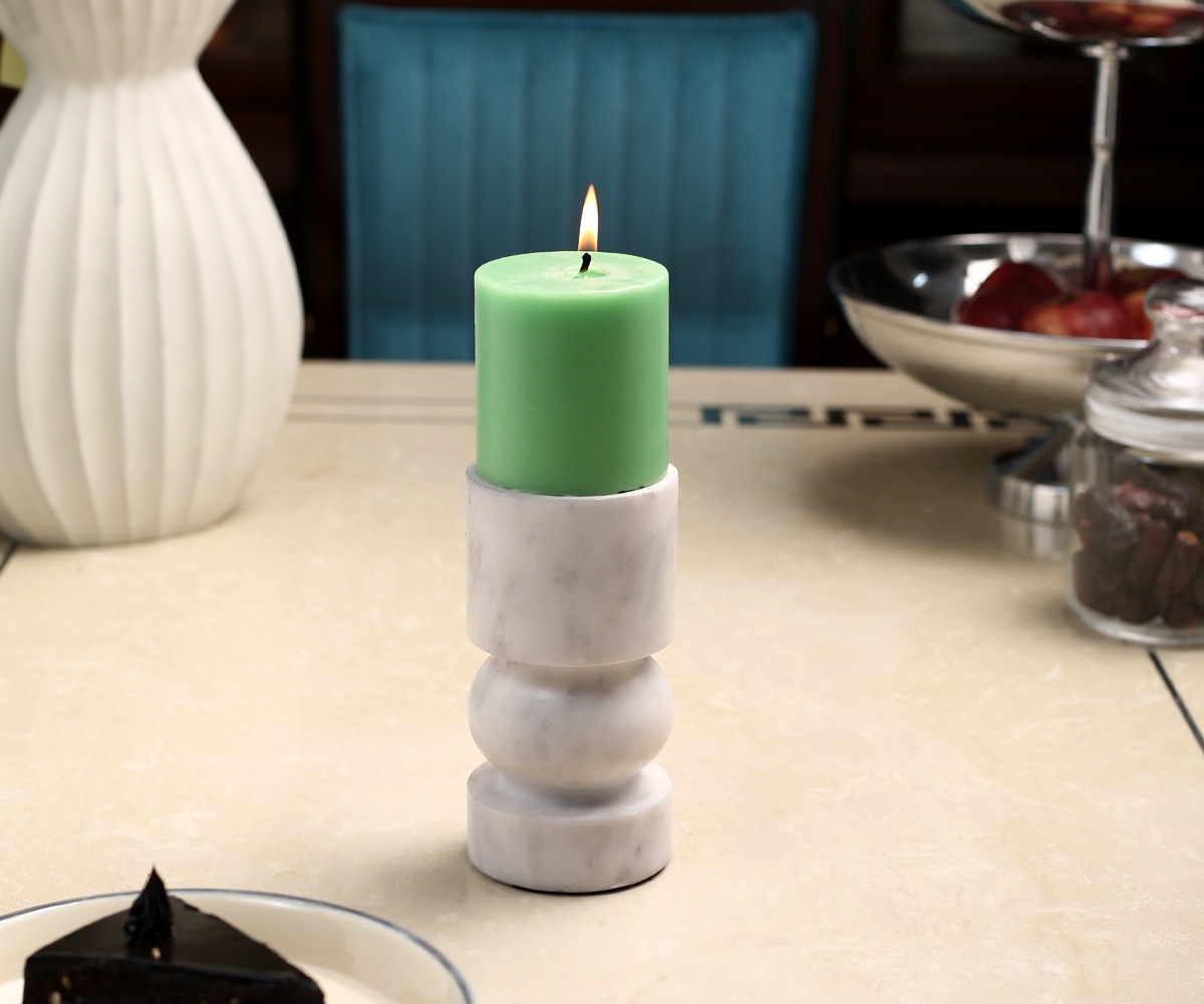 Marble Candle Holder