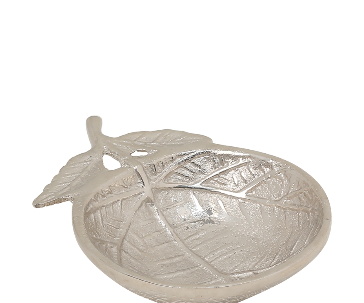 Lemon leaf mini serving bowl