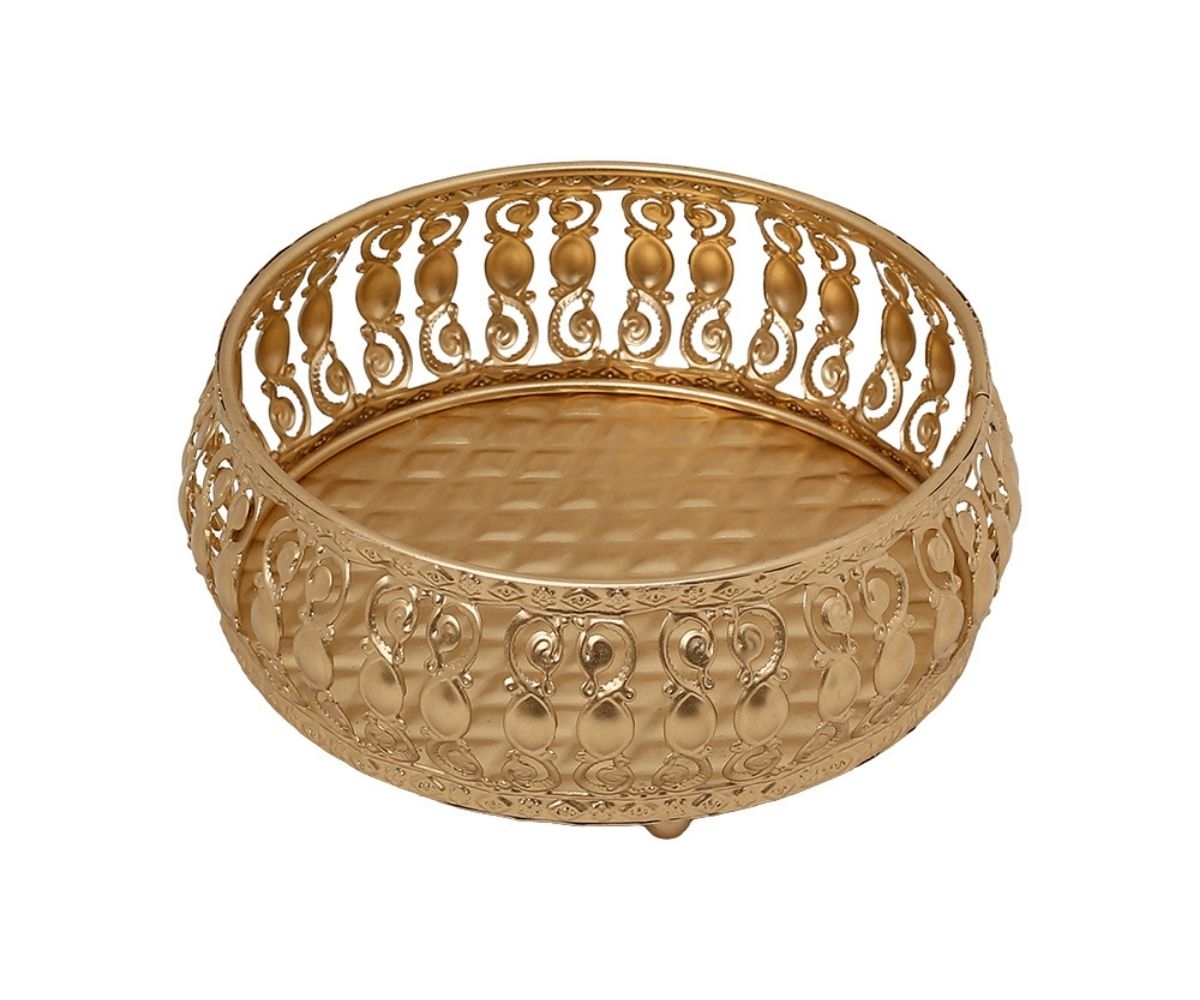 Handcrafted Metal Decorative Bowl